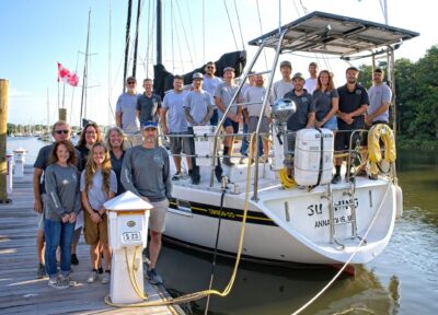 Group picture of M Yacht Services staff